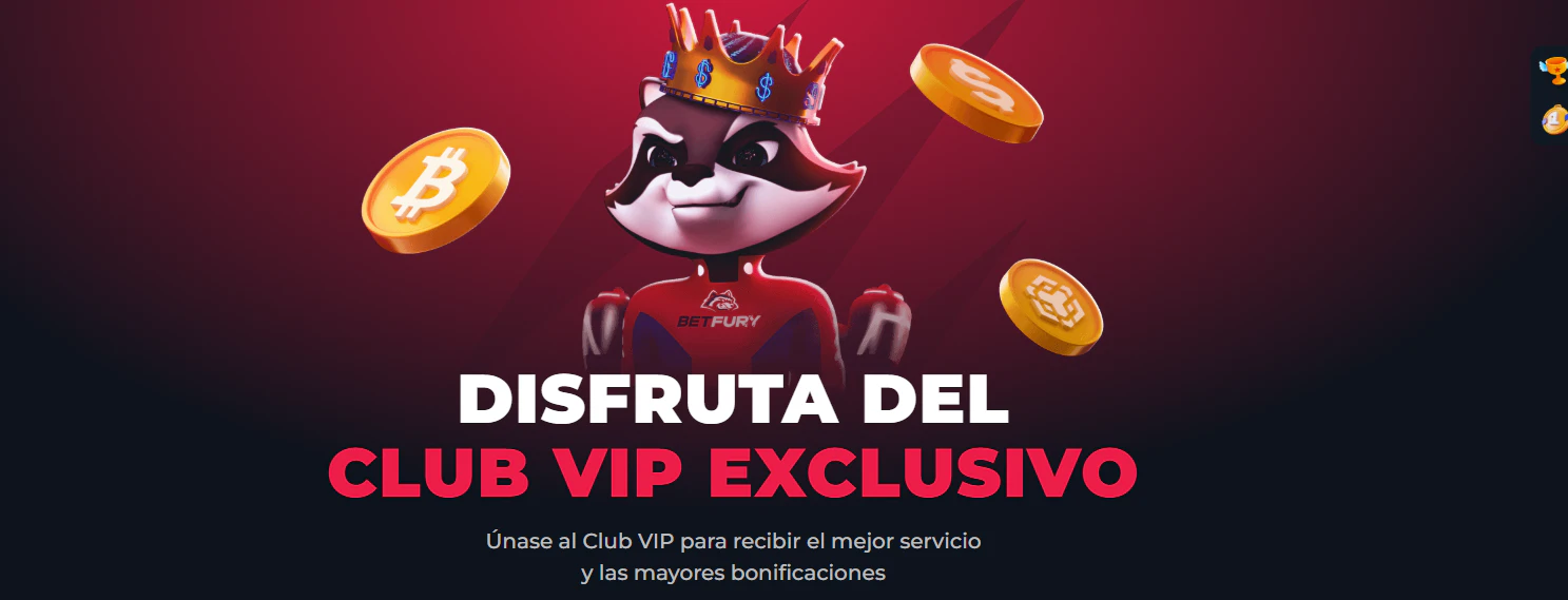 BetFury: niveles VIP