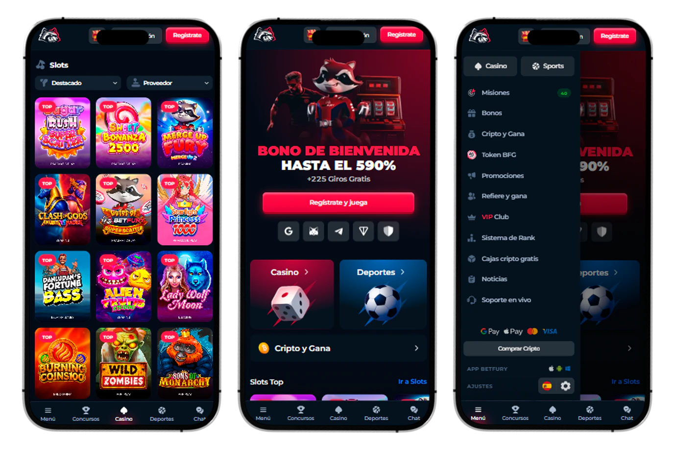 Juega desde el móvil
